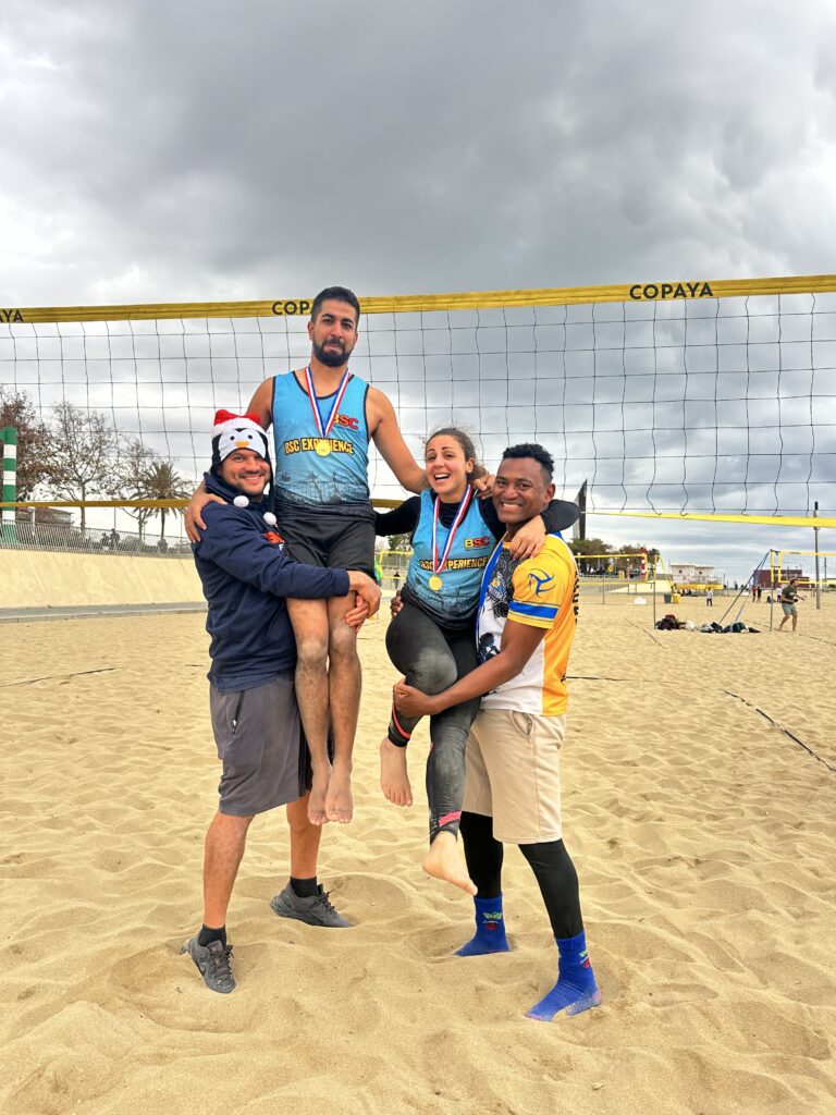 ganadores torneo navidad beach volley fun