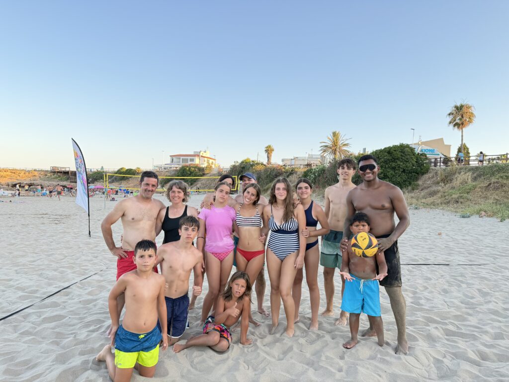 beach volley fun alcossebre